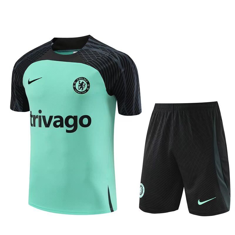 AAA Quality Chelsea 23/24 Green/Black Training Kit Jersey